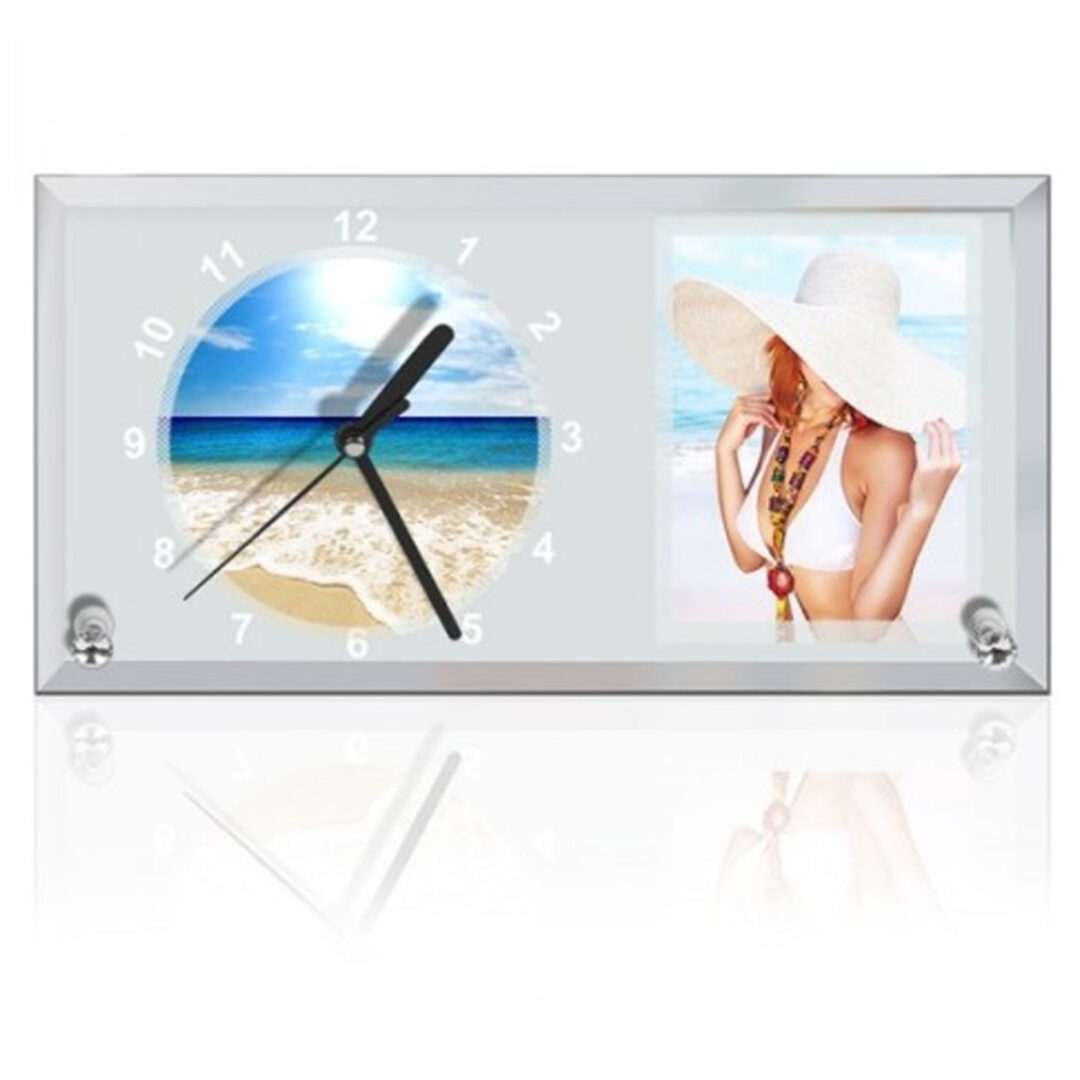 ceas sticla dreptunghiular - imagine 3