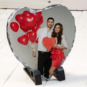 Placa de ardezie inima